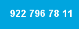 922 796 78 11 922 796 78 11